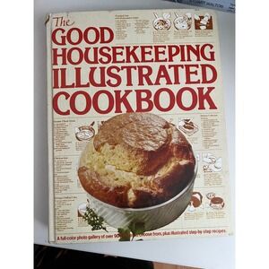 The Good Housekeeping Illustrated Cookbook Zoe Coulson Vintage Hardcover 1980s